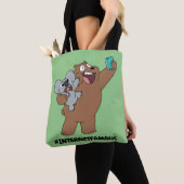 Grizz & Nom Nom - #InternetFamous Tote Bag (Dichtbij)