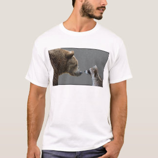 Grizzle Beer ontmoet Raccoon T-shirt