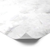 Grizzlies in Sneeuwafdrukken Poster (Hoek)