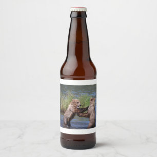 Grizzly 5 bier etiket