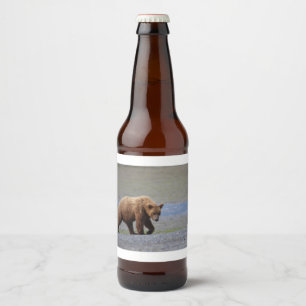 Grizzly 9 bier etiket