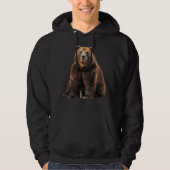 Grizzly Amerikaans zwart polar Alaska bruin beer Hoodie (Voorkant)