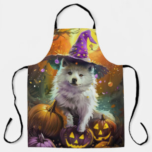 Grizzly Amerikaanse Eskimo Halloween Heks en Pompo Schort