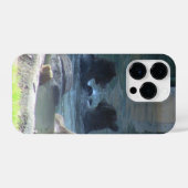 Grizzly Bear Couple iPhone Case iPhone Hoesje (Achterkant horizontaal)