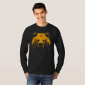 Grizzly Bear Head T-shirt (Voorkant volledig)