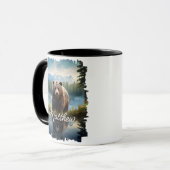 Grizzly Bear Wildernis Mok (Voorkant links)