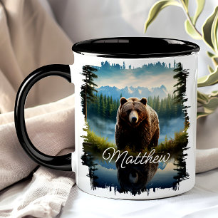 Grizzly Bear Wildernis Mok