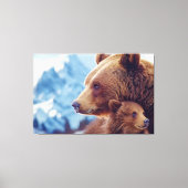 Grizzly Beer 399, GB 399 Canvas Afdruk (Voorkant)