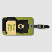 Grizzly Beer Bagagelabel (Voorkant (horizontaal))