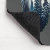 Grizzly Beer Bergen en bossen Muismat (Hoek)