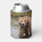 Grizzly Beer Blikjeskoeler (Blikje Voorkant)
