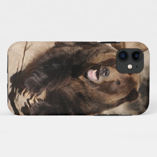 Grizzly Beer Boar Case-Mate iPhone Case (Achterkant (horizontaal))