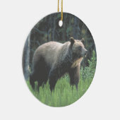 Grizzly Beer Bossen Ornament (Rechts)