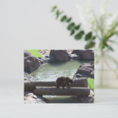 Grizzly Beer Briefkaart (Staand voorkant)