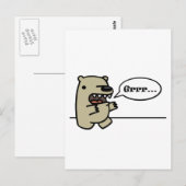 Grizzly Beer Briefkaart (Voorkant / Achterkant)