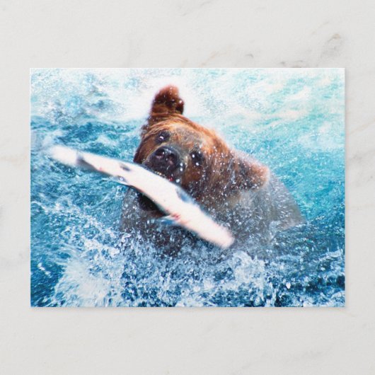 Grizzly Beer Briefkaart (Voorkant)