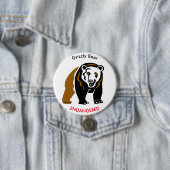 Grizzly Beer - Button (In situ)