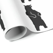 Grizzly beer cadeaupapier (Rol Hoek)