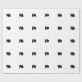 Grizzly Beer Cadeaupapier (Vlak)