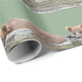 grizzly beer cadeaupapier (Rol Hoek)
