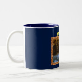 Grizzly Beer Catching Steelhead Salmon Coffee Cup Tweekleurige Koffiemok