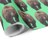 GRIZZLY BEER CHRISTMAS WRAPPINGPAPIER CADEAUPAPIER (Rol Hoek)