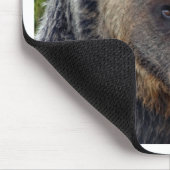 Grizzly Beer Close-up Muismat (Hoek)