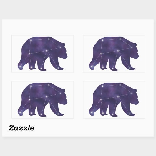 Grizzly Beer Constellation Sticker (Vel)