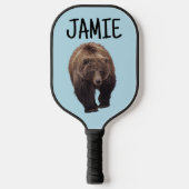 GRIZZLY BEER CUSTOM NAAM TOEVOEGEN Pickleball Padd Pickleball Paddle (Voorkant)