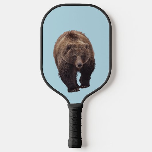 GRIZZLY BEER CUSTOM NAAM TOEVOEGEN Pickleball Padd Pickleball Paddle (Achterkant)
