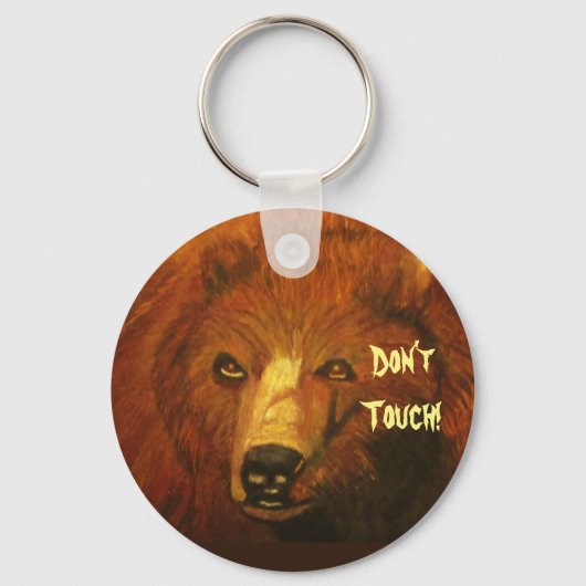 GRIZZLY BEER DAD sleutelhanger (Achterkant)