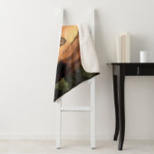 Grizzly Beer die naar je kijkt Sherpa Deken (In situ)