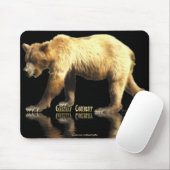 Grizzly Beer Dierenliefhebber Wildlife Art Muismat (Met muis)