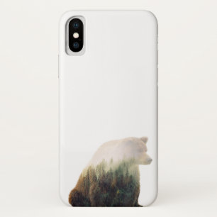 Grizzly Beer Dubbelbelicht telefoongeval Case-Mate iPhone Case