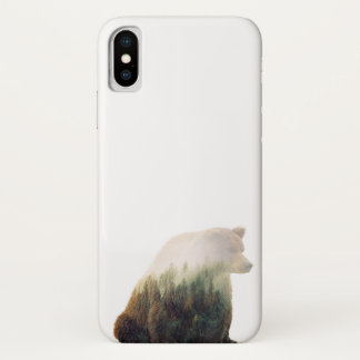 Grizzly Beer Dubbelbelicht telefoongeval Case-Mate iPhone Case