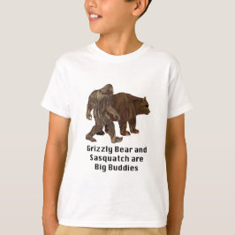 Grizzly Beer en Sasquatch zijn Big Buddies T-shirt
