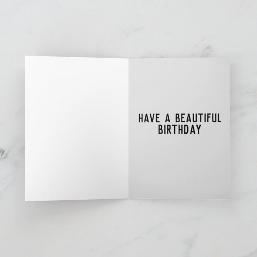 GRIZZLY BEER FIREFLILISEERT FANTASY BIRTHDAY KAART (Binnen)