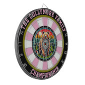 Grizzly Beer Forest Crosshairs Design Dartbord (Voorkant Links)