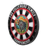 Grizzly Beer Forest Target Circle Dartbord (Voorkant Rechts)
