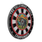 Grizzly Beer Forest Target Circle Dartbord (Voorkant Links)