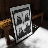 Grizzly Beer Fotohokje Trendy Wand Kunst Poster