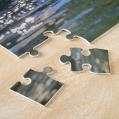 Grizzly Beer gevangen een zalmpuzzel Legpuzzel (Zijkant)