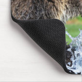 Grizzly beer gevecht muismat (Hoek)