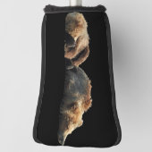 grizzly beer Golf Head Hoesje Golfheadcover (Draai 90)