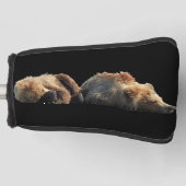 grizzly beer Golf Head Hoesje Golfheadcover (Voorkant)