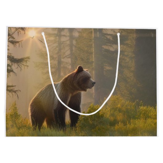 Grizzly Beer Groot Cadeauzakje (Achterkant)