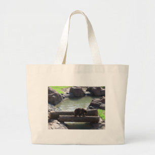Grizzly Beer Grote Tote Bag