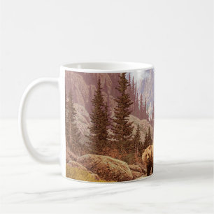 Grizzly Beer in de Rocky Mountains / AF-006beer,g Koffiemok