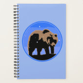 Grizzly Beer in de winter - Oorspronkelijke Wilde  Planner (Voorkant)