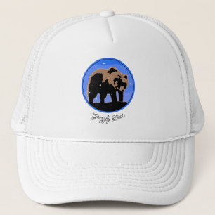 Grizzly Beer in de winter - Oorspronkelijke Wilde  Trucker Pet